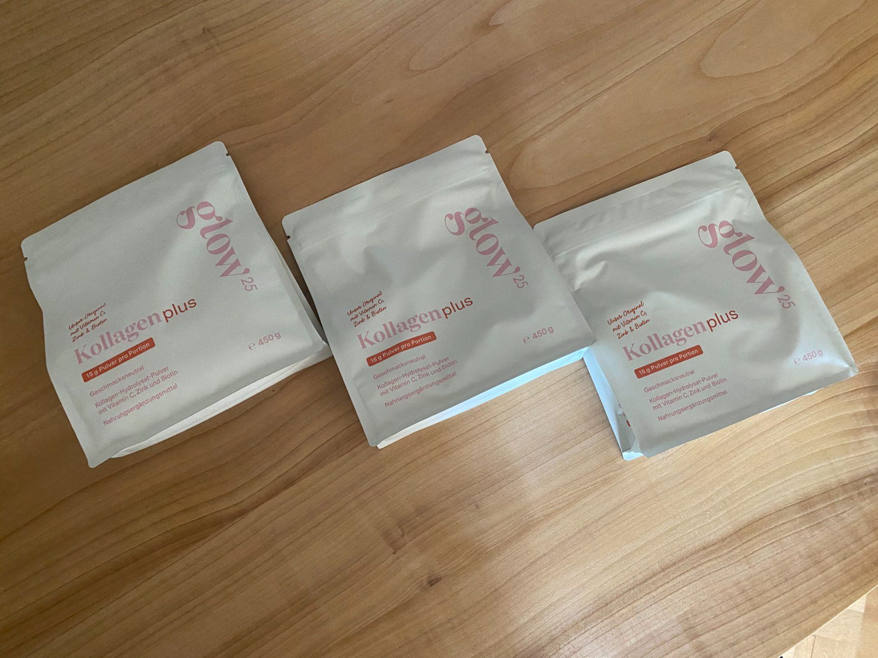 Lebensmittel & Spezialitäten: Neu Glow 25 Plus Kollagen – Neu und originalverpackt aus St. Gallen von Montiswiss