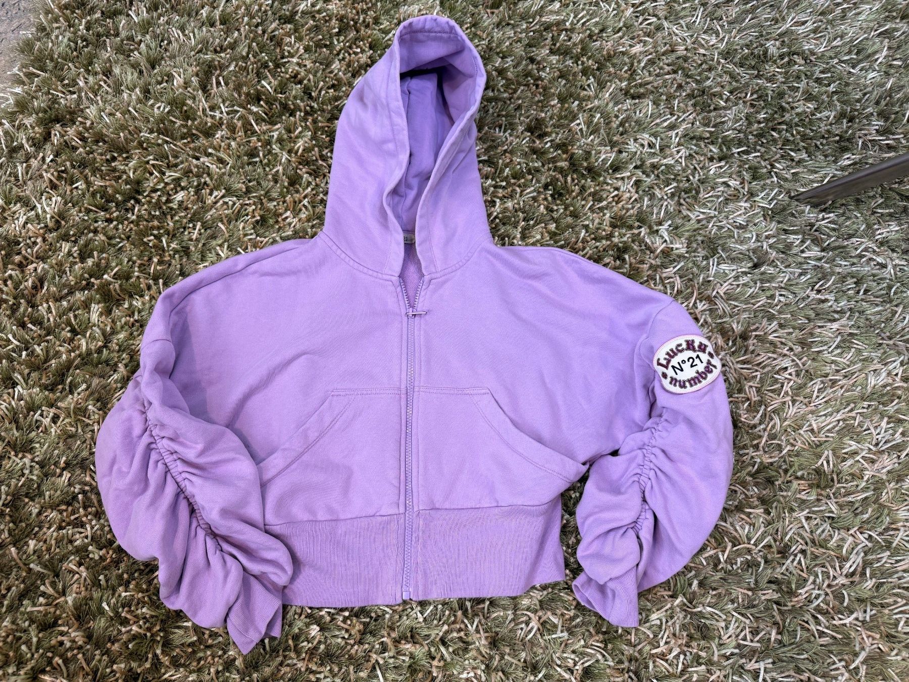 Giacche & Cappotti: Kurze Kapuzenjacke aus 100% Baumwolle – Usato da Schlierbach venduto da gnatcatcher