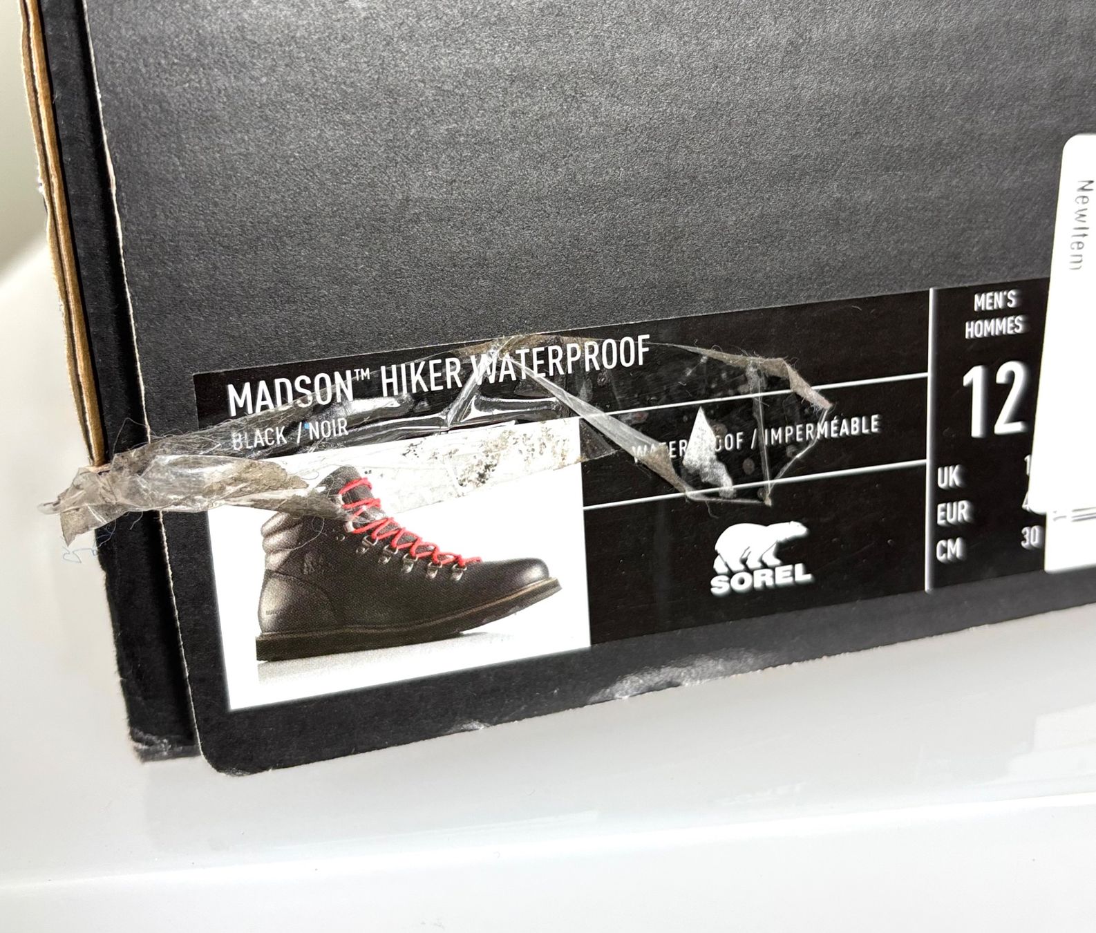 Sorel Scarpe da uomo: Sorel Wanderschuhe schwarz Herren Grösse 12 – Usato da Bern venduto da lolapennt 6