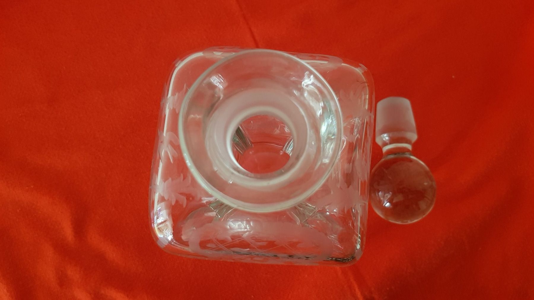 Caraffe: Carafe à liqueur gravée – Usato da Marly venduto da Barbarajane 1