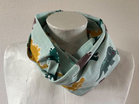 Kinder-Loop -Schlauchschal - Baumwoll-Jersey - Handarbeit
