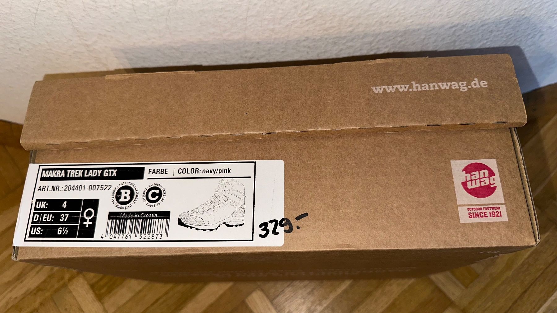 Hanwag Scarpe da donna: Hanwag Wanderschuhe Grösse 37 neu – Nuovo e nell'imballaggio originale da Schönenbuch venduto da marisli80 4