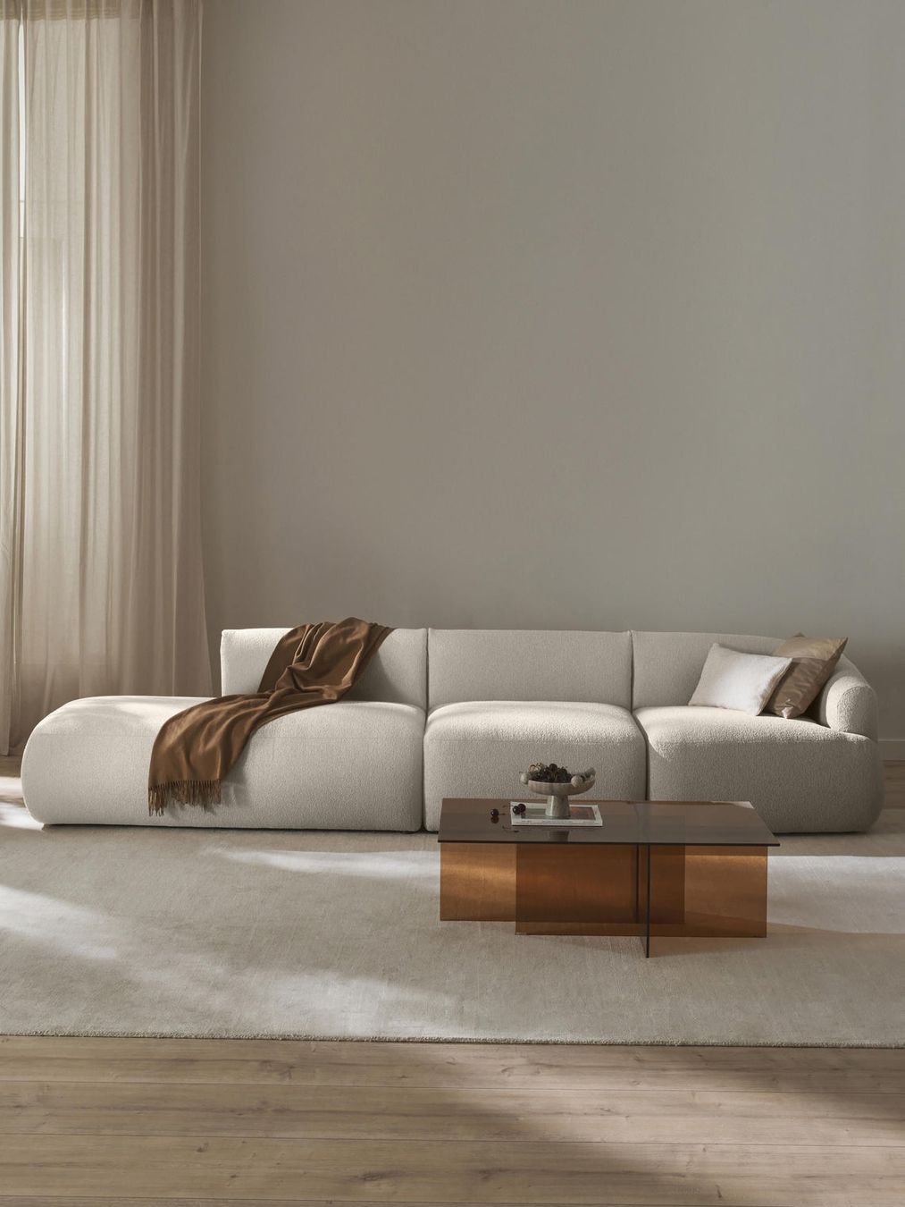 Westwing Divani: Modulare XL-Ottomane Sofia aus Bouclé  Westwing CHF 3749-50% – Nuovo (secondo la descrizione) da Otelfingen venduto da Yvonne_Outlet 8