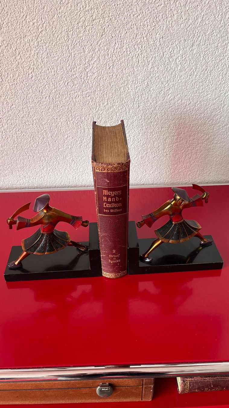 Altro in Decorazioni & Accessori: Buchstützen Krieger, Ronson 1930 – Usato da Niederrohrdorf venduto da Oldfan 2