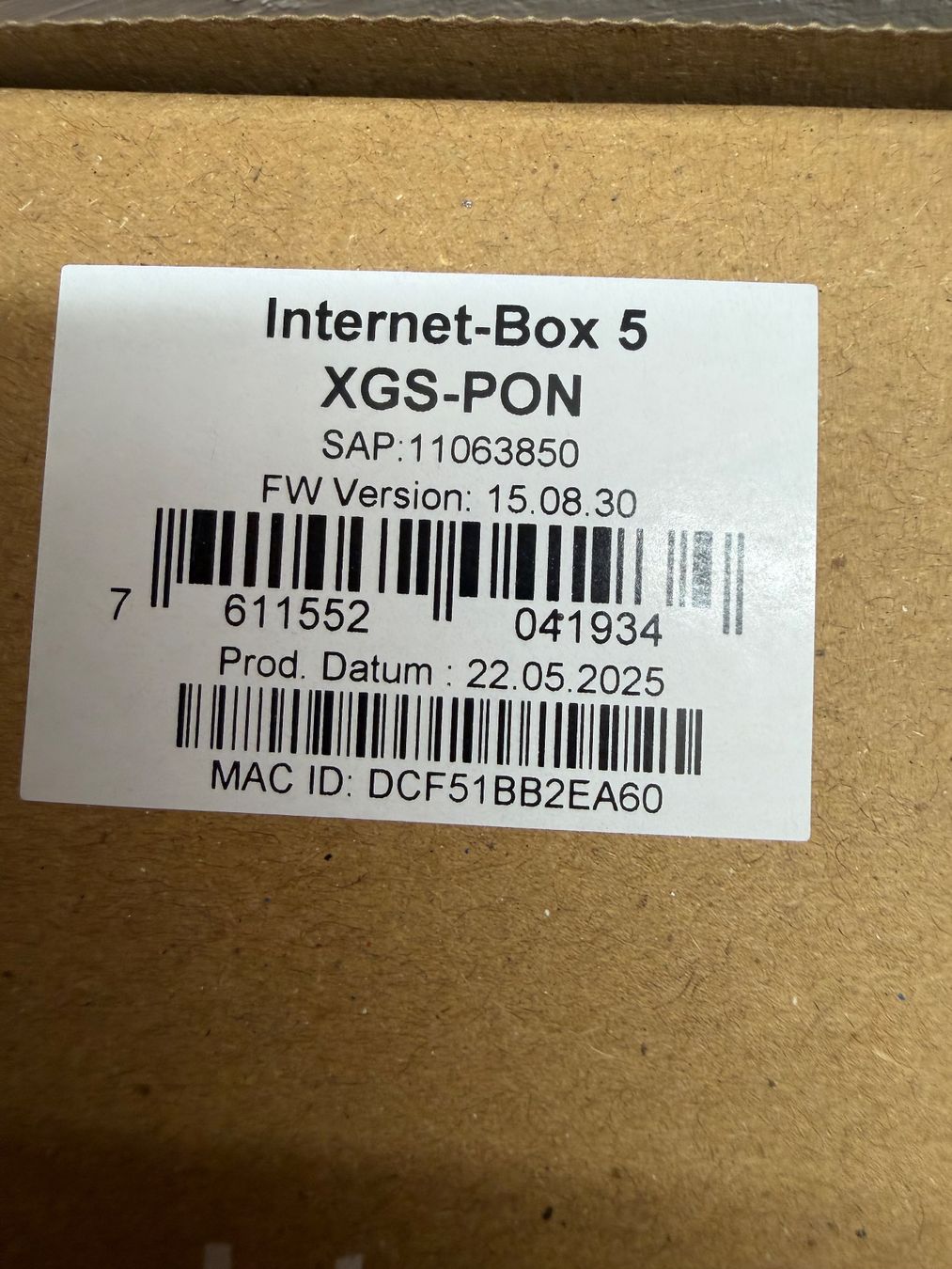 Swisscom Modems & Routeurs: Swisscom Internet Box 5 – Neuf avec emballage d'origine à Seengen par Gegu2 1