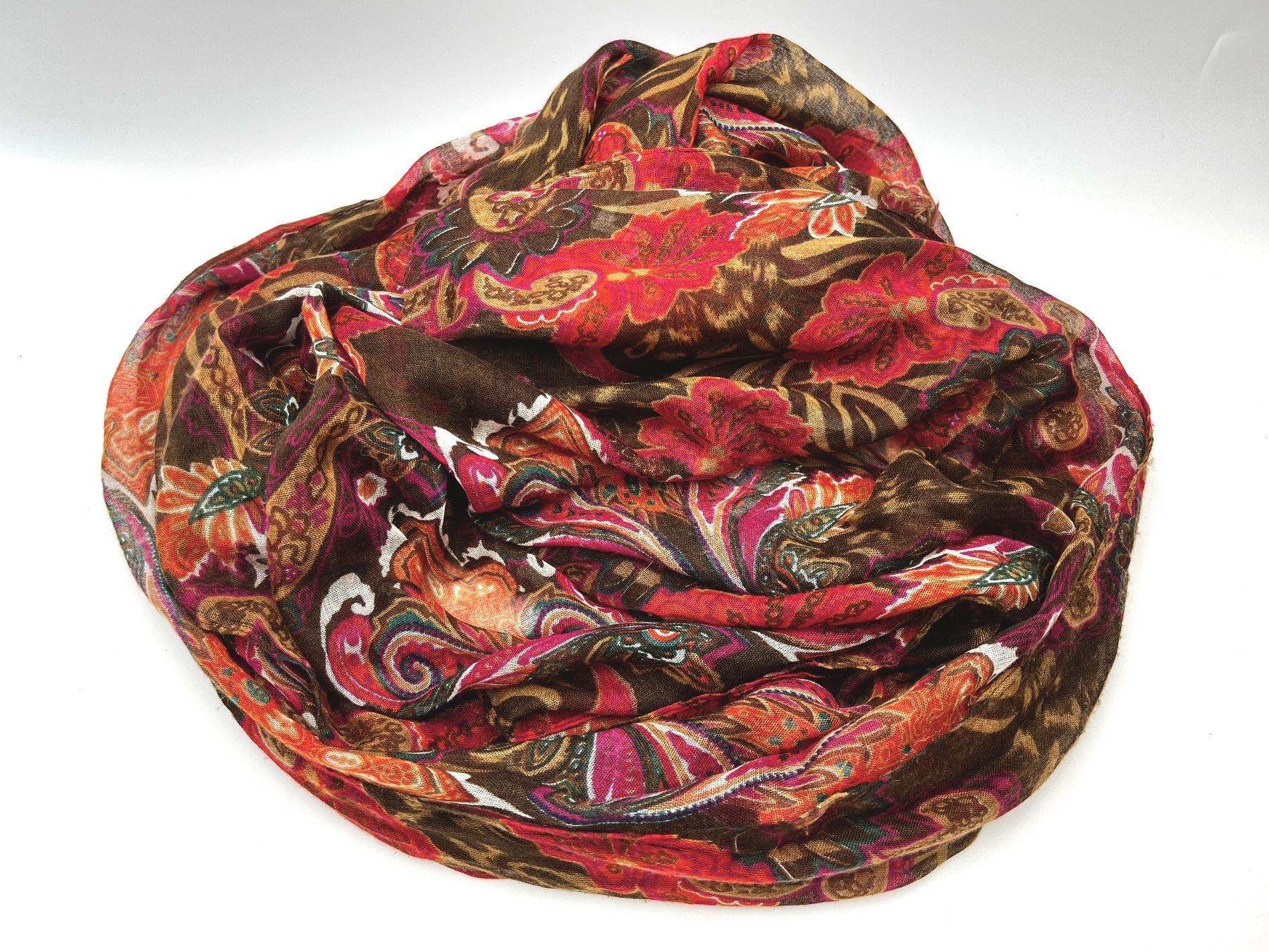 Foulard & Sciarpe: Damen Schal mit Blumenmuster gebraucht – Usato da Häusernmoos venduto da adlerfedern