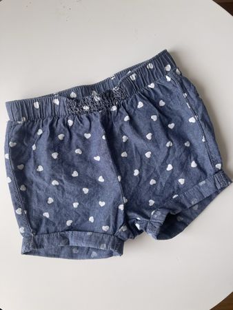 Shorts / kurze Hose, Gr. 80, mit Herzen