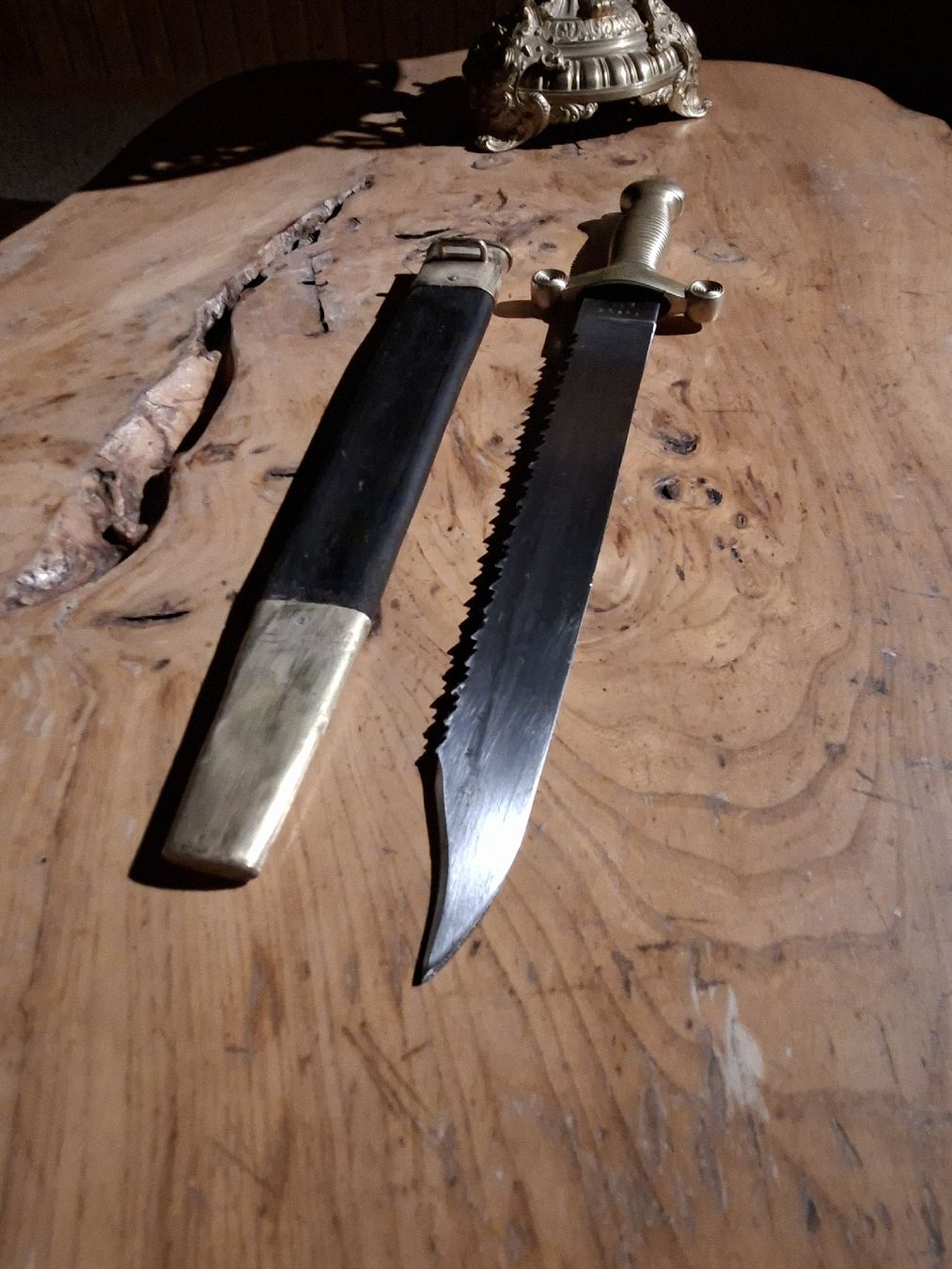 Stichwaffen: Grabendolch mit Pandurenspitze – Gebraucht aus Neuenkirch von STMK21 1