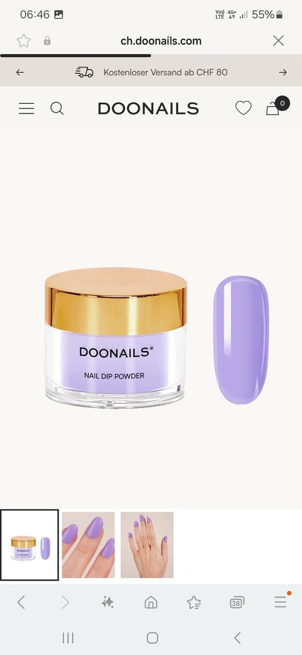 Nagellack: Neu - Doonails, Dipping Powder, 7 unterschiedliche Farben – Neu (gemäss Beschreibung) aus Fislisbach von mgr_yy8b 5