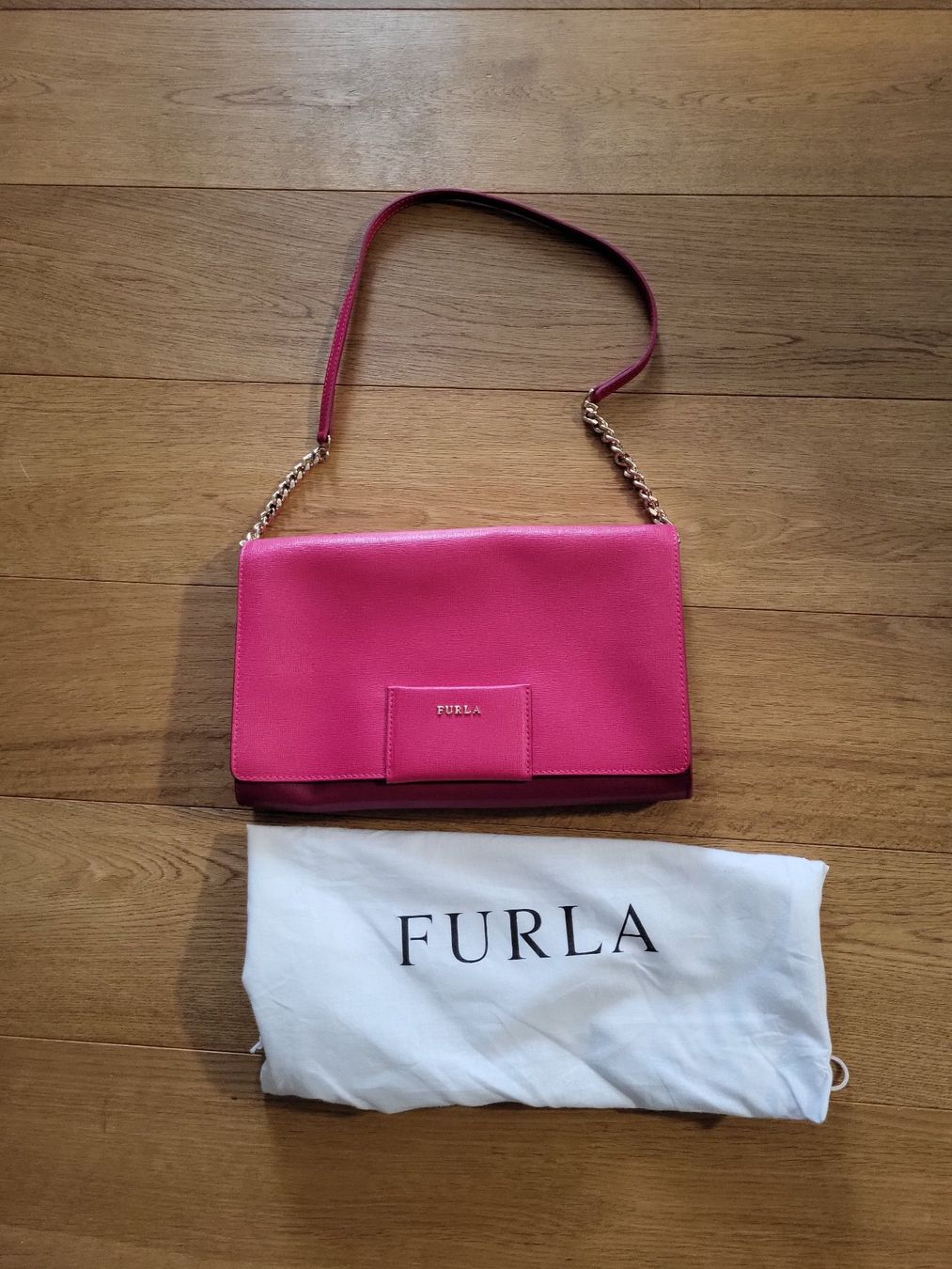 Furla Borse da donna: Clutch, FURLA, pink, neu – Nuovo e nell'imballaggio originale da Rotkreuz venduto da Siibli