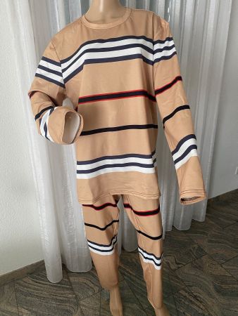 MUST HAVE - edler/stylischer Hosen-2-Teiler, beige, L/XL