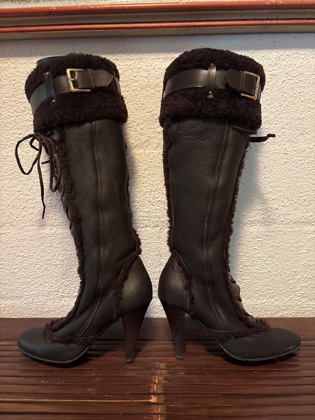 Bally Damenschuhe: Bally High Heel Stiefel braun 36 – Neu (gemäss Beschreibung) aus Besenbüren von teluride89 4