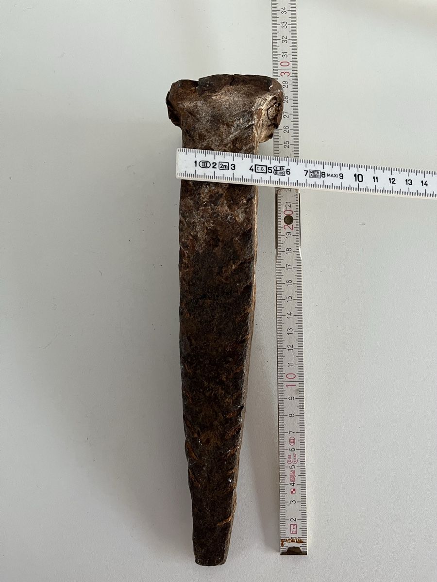 Attrezzi da lavoro: alter, geschmiedeter XL Eisennagel – Usato da Wetzikon ZH venduto da seli03 9