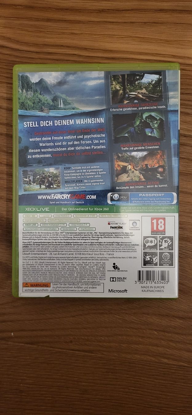 Microsoft Giochi: Xbox 360 Spiel -  Farcry 3 – Usato da Münsingen venduto da Heroism2010 1