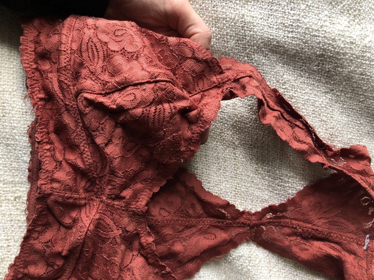 Altra biancheria intima: Süsser Bustier in rostrosa – Usato da Zürich venduto da aurelia_nater 1
