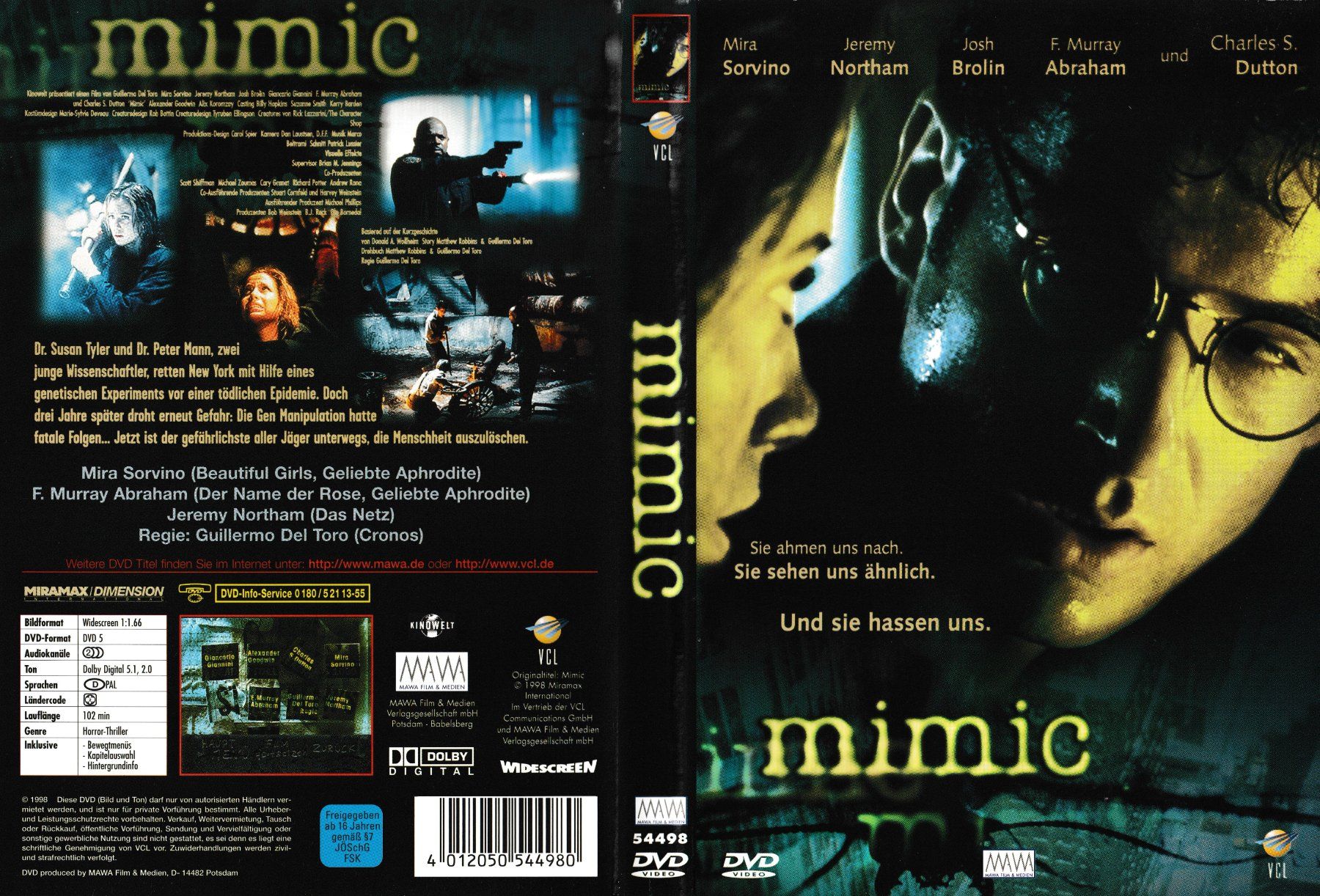 Tutti i DVDs: DVD - Mimic – Usato da Langnau am Albis venduto da MediaRescuerKeLoX