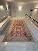 Roter Orientteppich, Vintage Look, Top Zustand