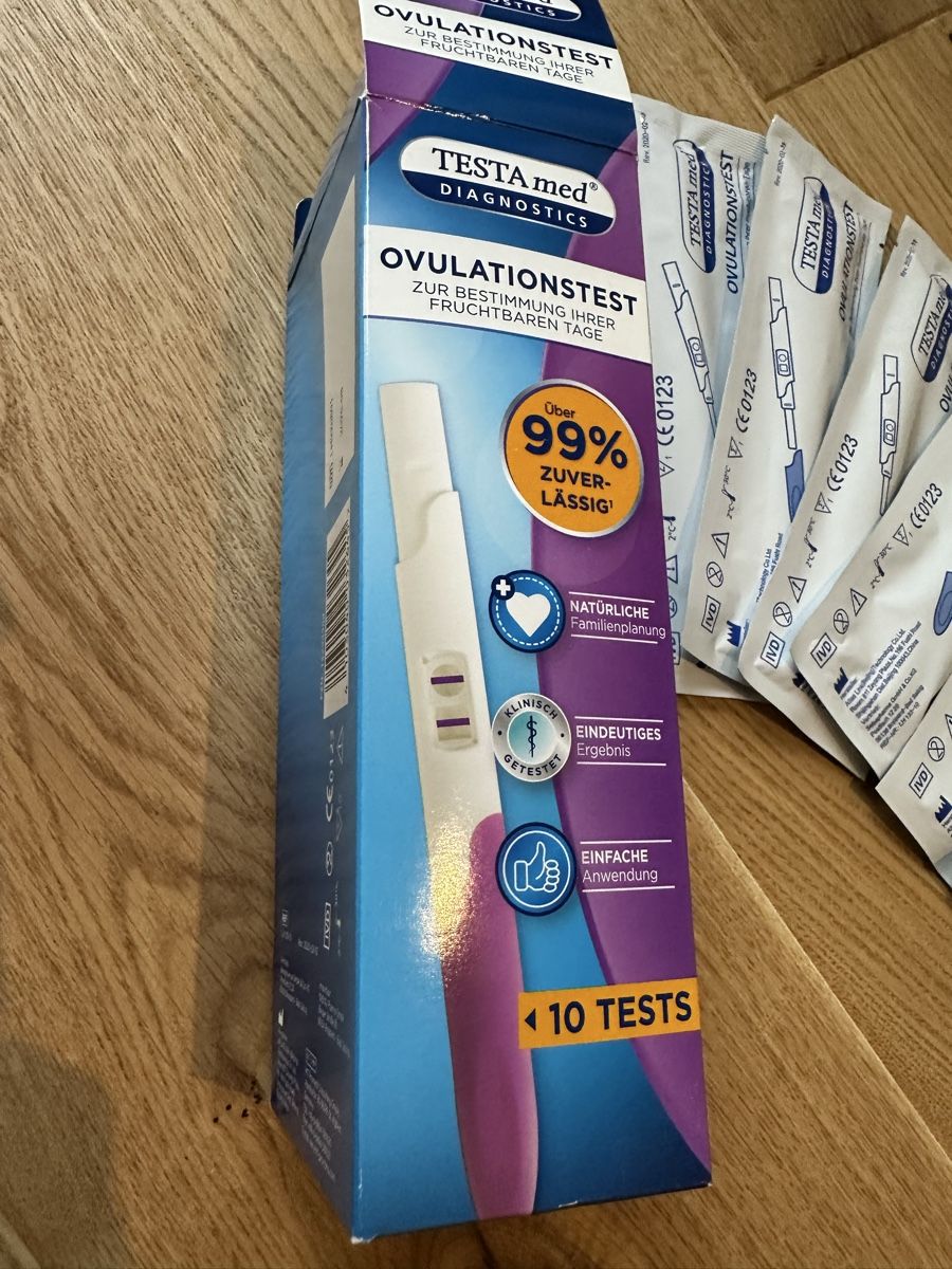 Attrezzature mediche: Testa Med Ovulationstest, 9 Stk. – Nuovo (secondo la descrizione) da Rothenburg venduto da wer_g9fd