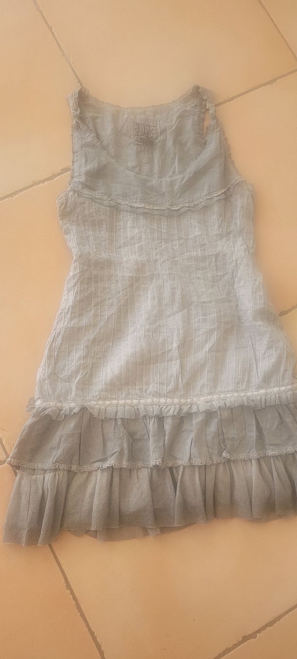 Nile Vestiti: Nile robe gris clair taille S – Usato da Echallens venduto da frimousse2008 1