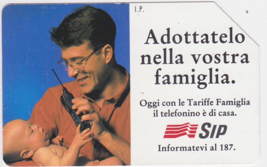 Schede telefoniche: Telefonkarte Italien SIP – Usato da Losone venduto da pbsw