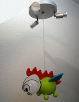 Kinderzimmer Lampe LED Strahler / Drache LED. Fernbedienung