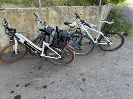 Lot Velos Ebike Fahrräder 3 Stück