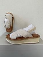 ROBERT CLERGERIE: OVP/neu-Exklusive helle Leder Sandalen, 37