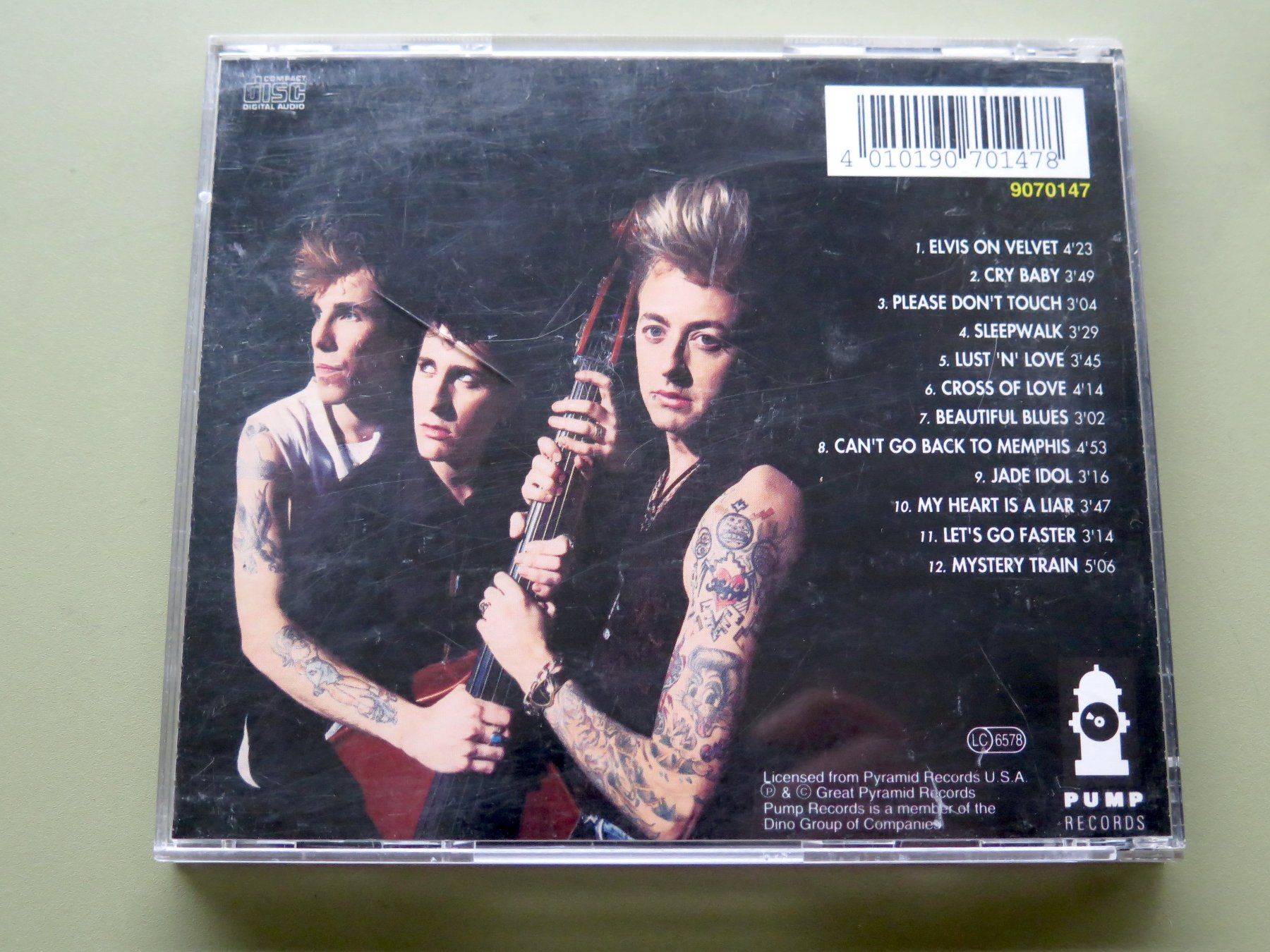 CD: (p) CD STRAY CATS: Choo choo hot fish, 1992 – Usato da Bern venduto da Balzamico 1