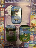 3 mal Pokémon Go Mini Tins Neu 