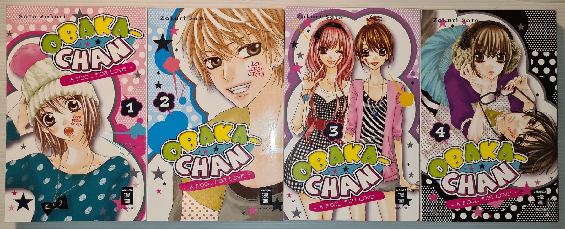 Fumetti: Obaka Chen 1 bis 4 Deutsch Manga – Usato da Münchenstein venduto da vitalfit