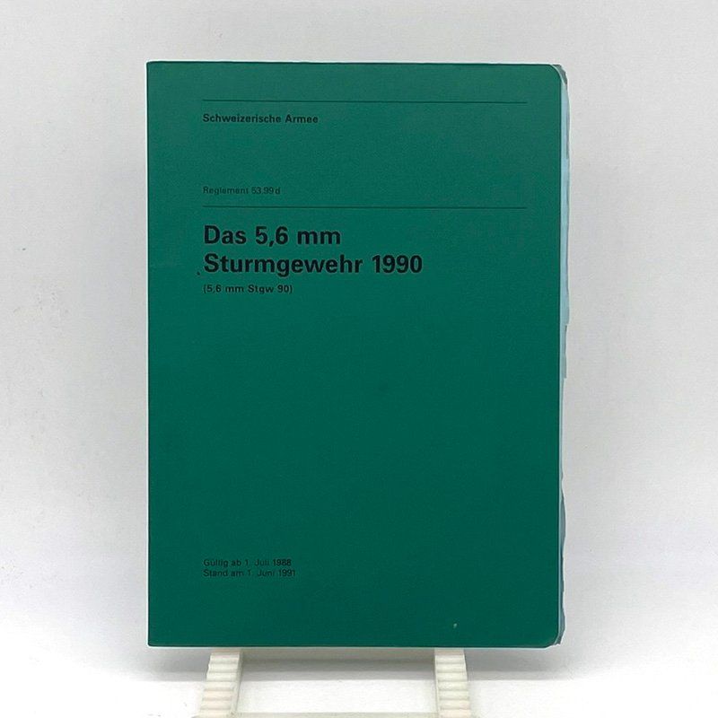 Libri: Reglement Das 5.6mm Sturmgewehr 1990 – Usato da Uerkheim venduto da fabulafero