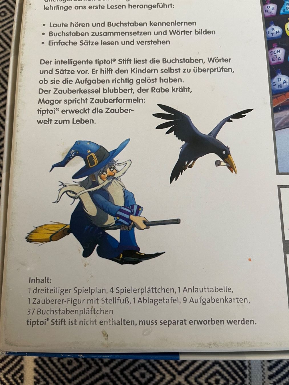 Tiptoi Spiele: tiptoi Magors Lesezauber – Gebraucht aus Oberrieden von Boccia1981 6