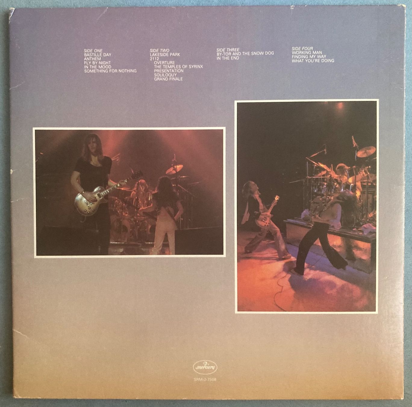 Dischi in vinile: RUSH - ALL THE WORLD'S A STAGE – Usato da Poliez-Pittet venduto da Newtown-Records 1
