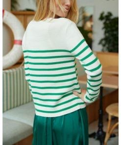 Pulls & Sweat-shirts: Pull LA PETITE ETOILE rayé blanc vert, taille 1 – D'occasion à Morges par sandy069 6