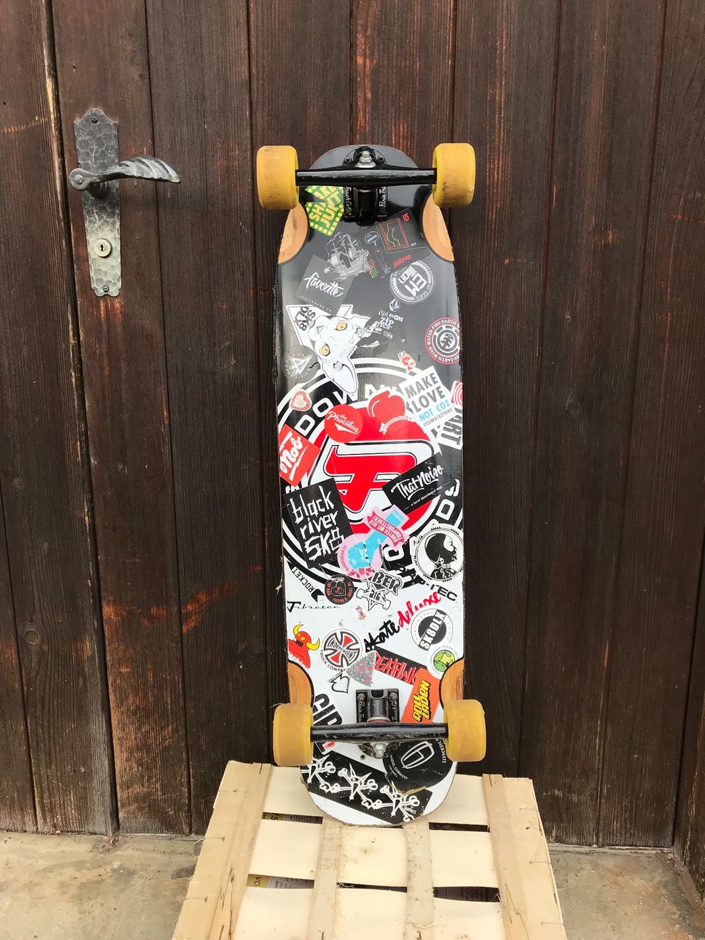 Skateboards: Fibretec Tailwind 890 Longboard Speedboard complete – Usato da Hinteregg venduto da dom_wk6f 1