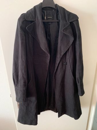 Schwarzer Mantel MANGO Grösse: S