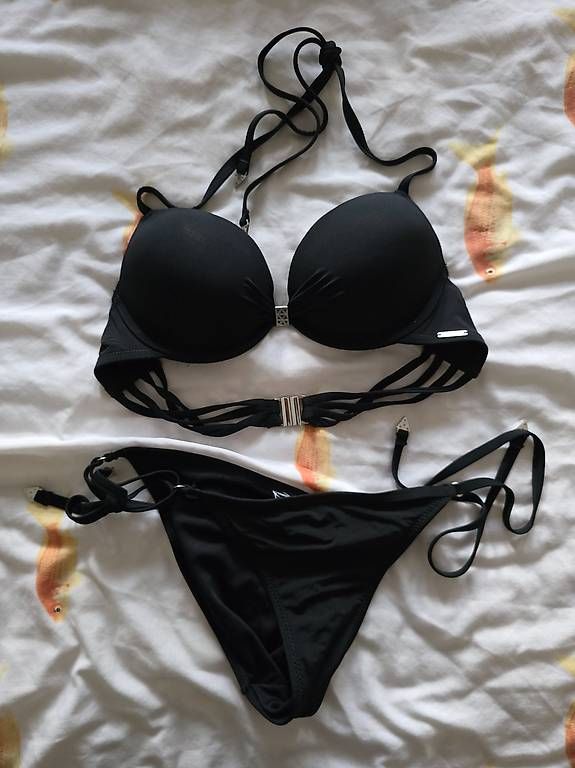 Costumi da bagno & Bikini: Bikini mit Pushup, neu, M – Nuovo (secondo la descrizione) da Opfikon venduto da rockqueen666