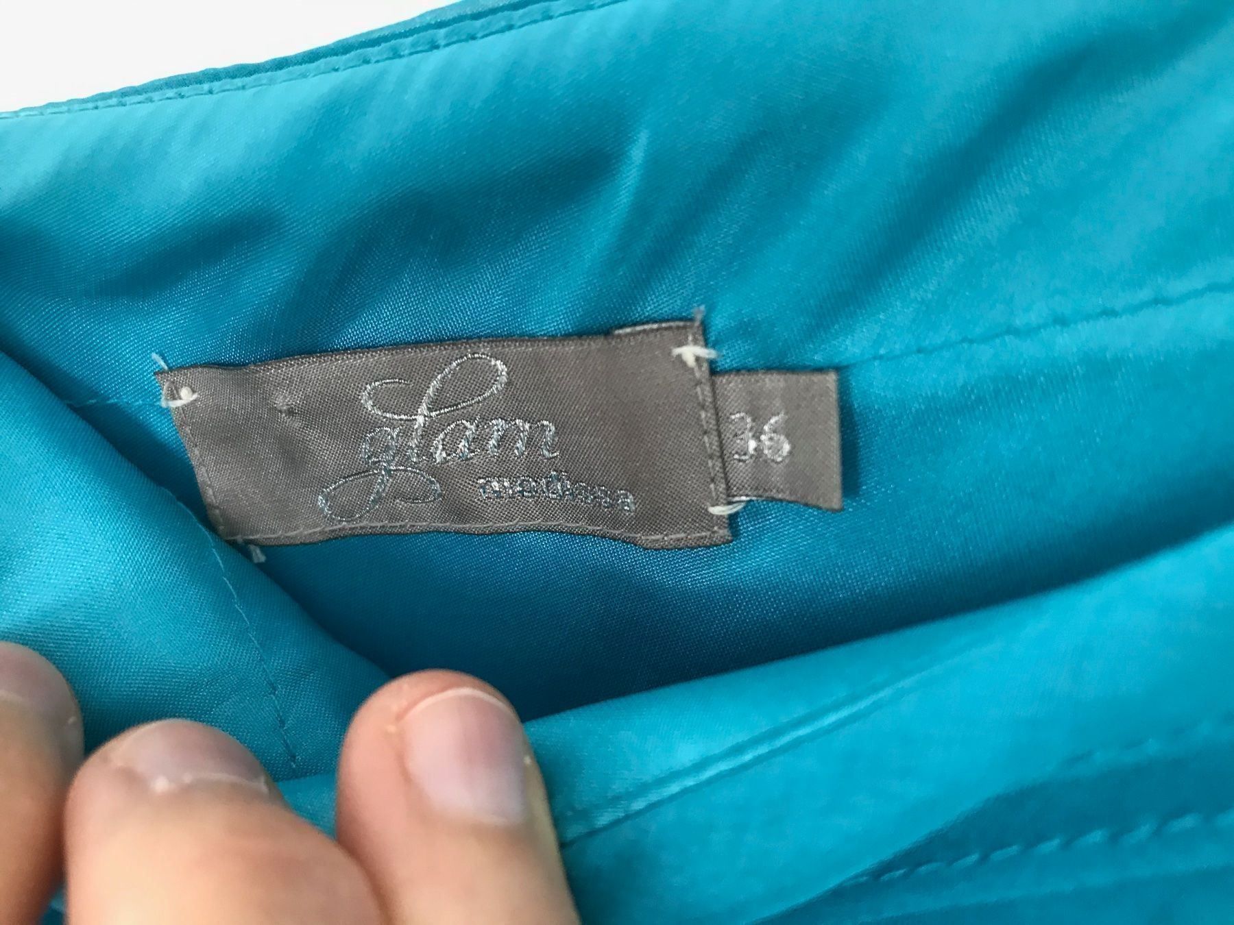 Kleider: Cocktailkleid türkies mit Stola – Gebraucht aus Dietikon von pharus 4
