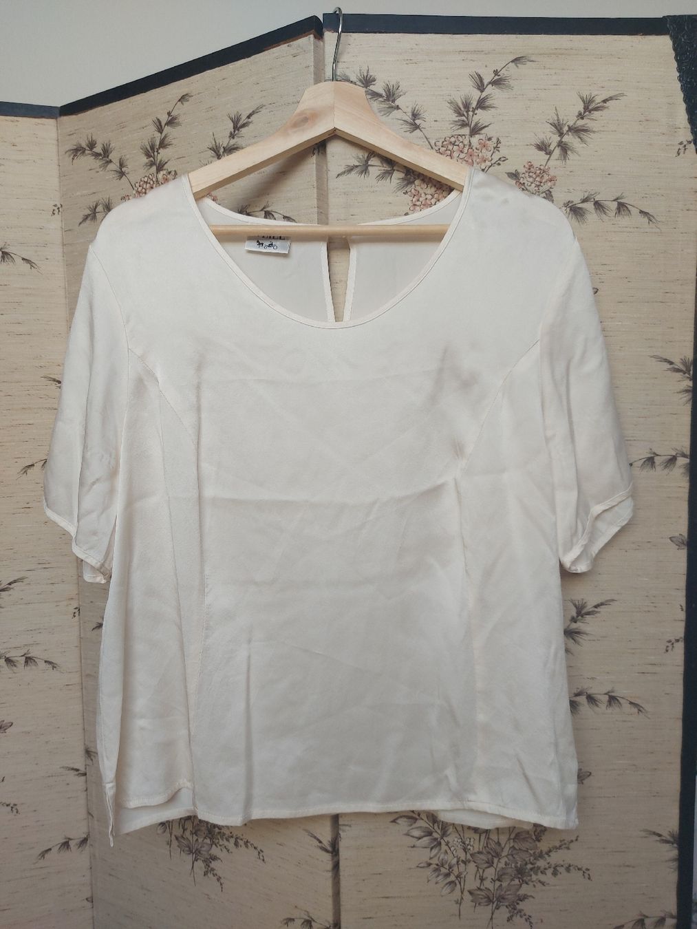 Tops: Top Weill 100% soie - T. L – Gebraucht aus Lausanne von Super-cerise