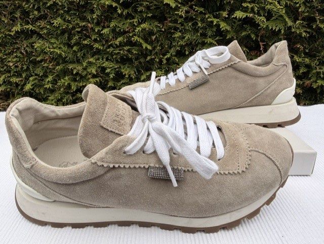 Brunello Cucinelli Scarpe da donna: Brunello Cucinelli - Sneaker Gr.38 - Braun – Nuovo (secondo la descrizione) da Dübendorf venduto da kerstinbrisbane