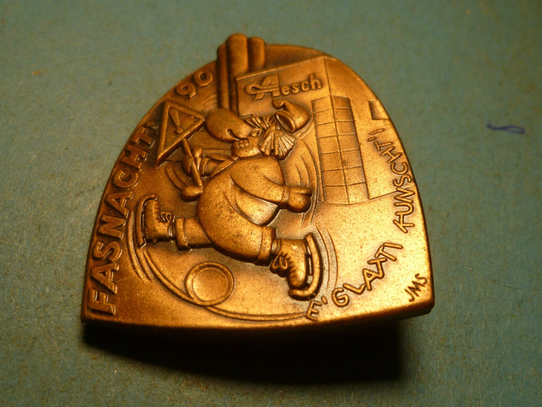 Plaquettes & Badges: AESCH1990 BRONZE – D'occasion à Ried (Muotathal) par Mandarin02