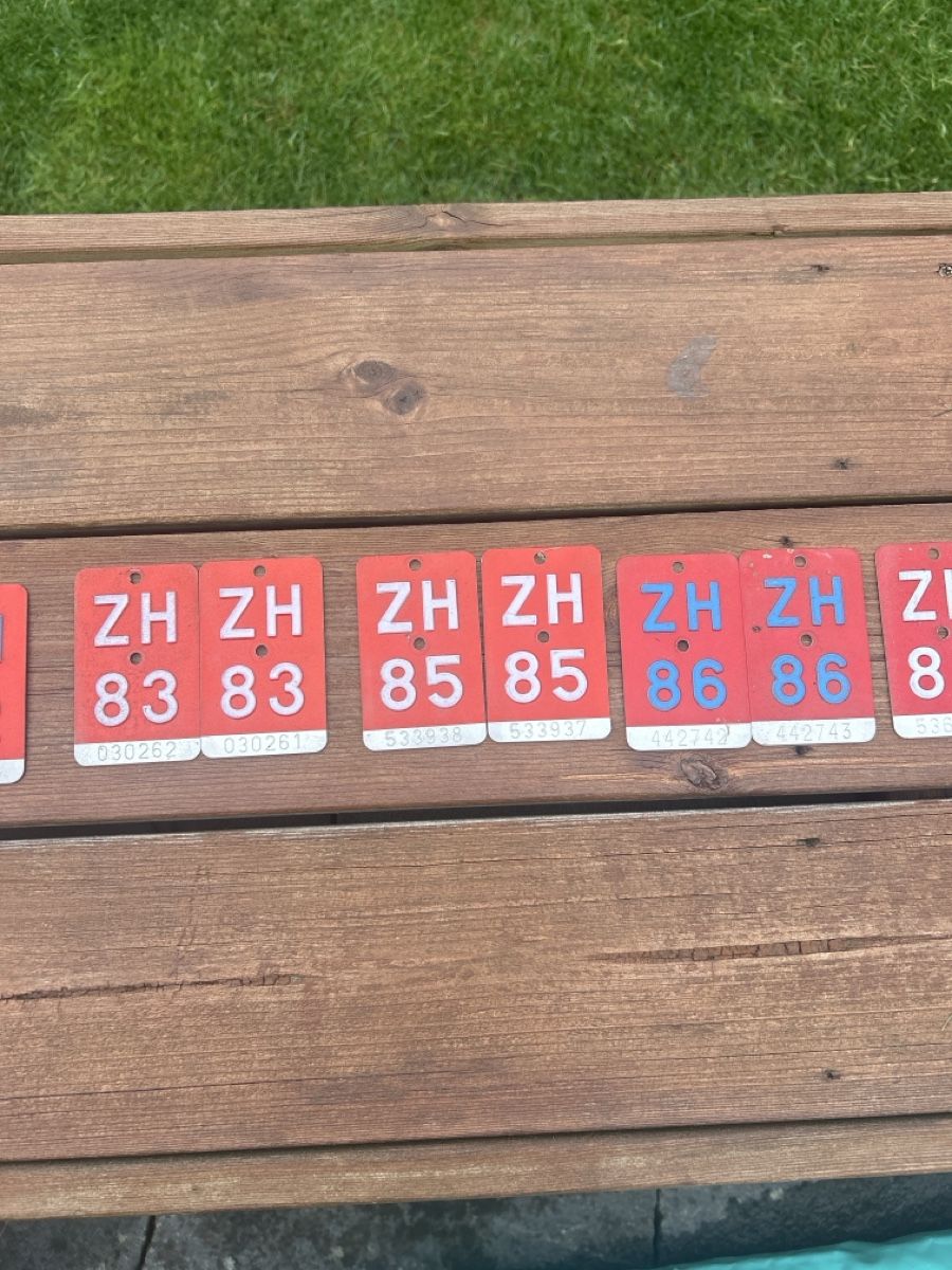 Ersatzteile: Velonummern – Gebraucht aus Bülach von thi_6bkk 2