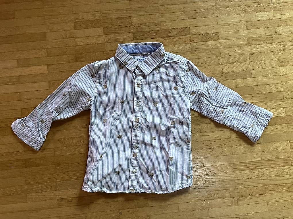 Mayoral Camicie, T-shirt & Polo: Süsses Jungenhemd – Nuovo (secondo la descrizione) da Winterthur venduto da horvath09