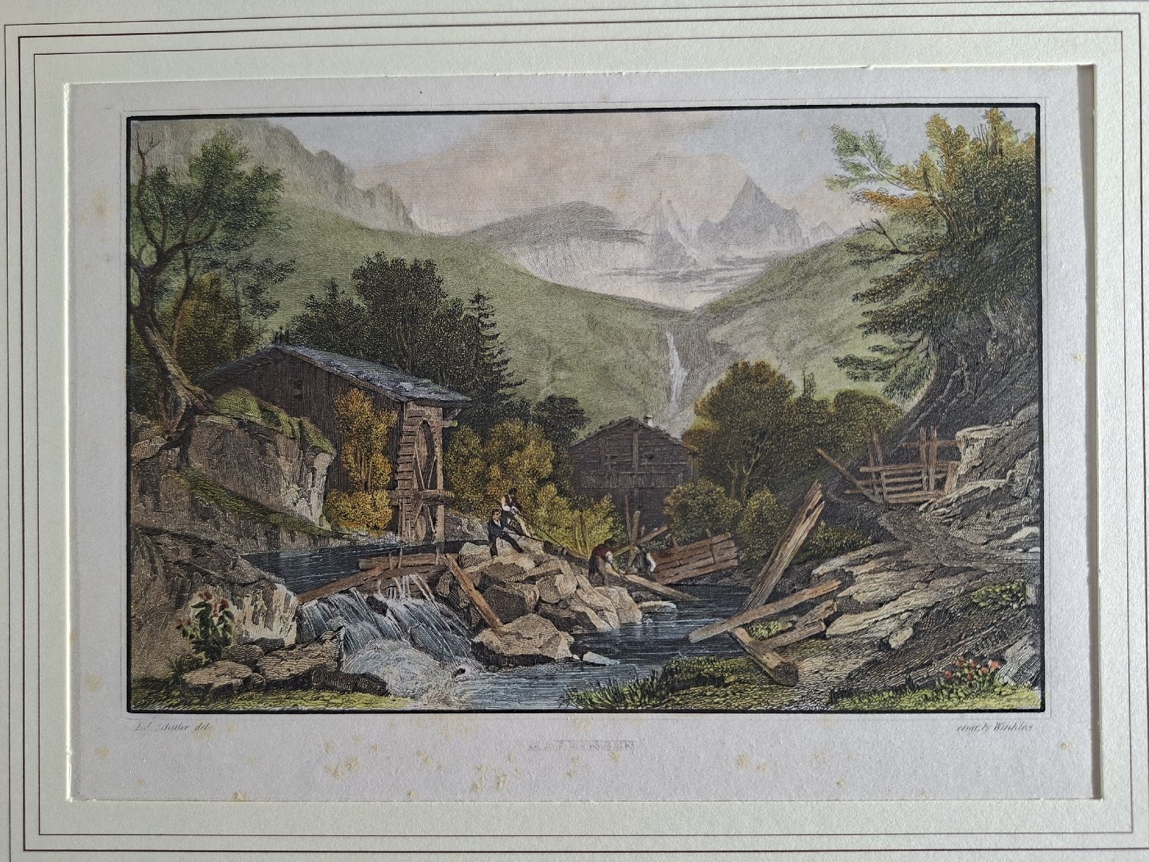 Incisioni: Lot 14, 5 Stiche berner Oberland  – Usato da Grindelwald venduto da carro5 7