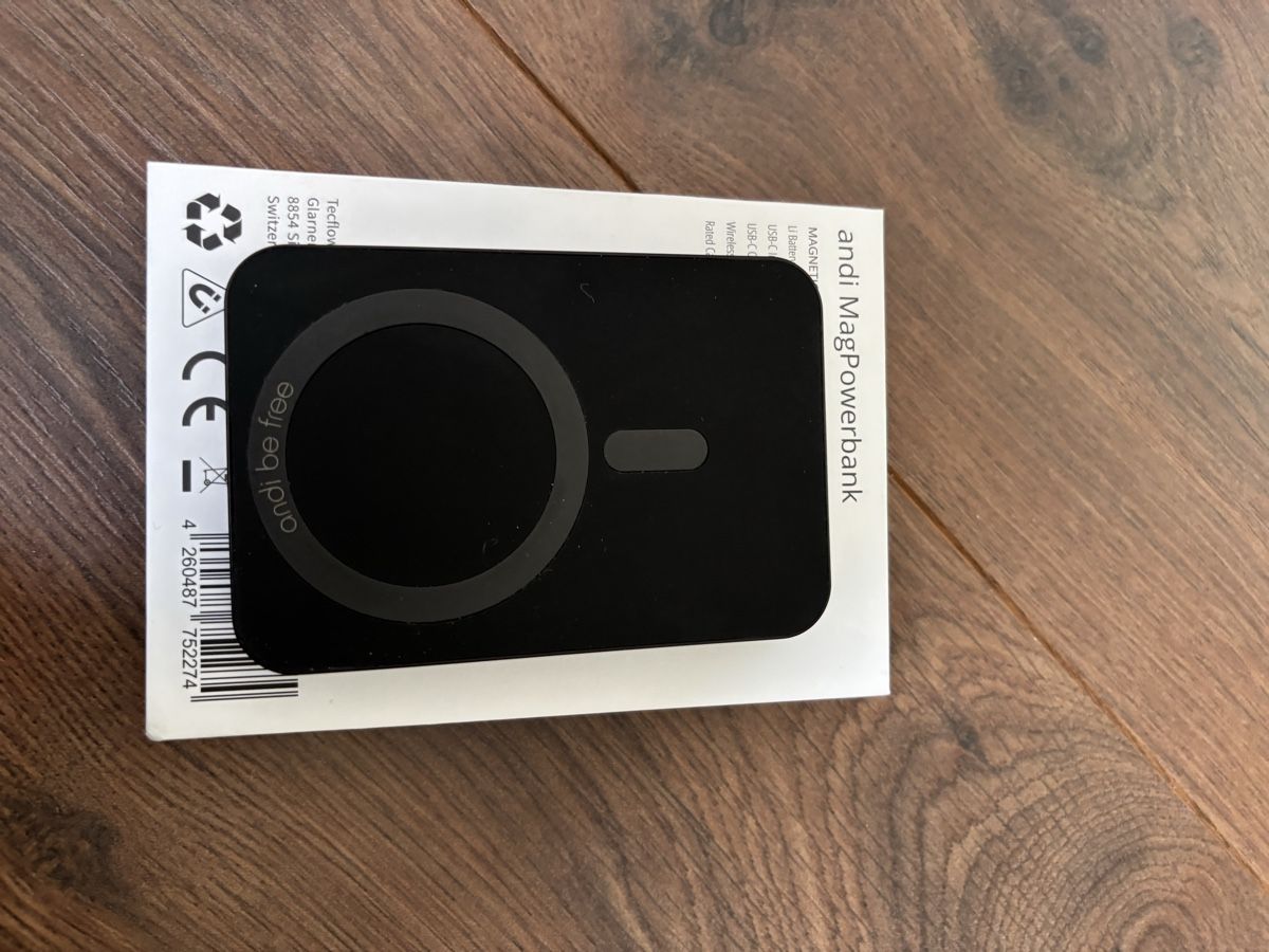 Apple Caricabatterie: andi MagPowerbank Wireless Powerbank Neu – Nuovo (secondo la descrizione) da Ernetschwil venduto da thi_2nkf 3