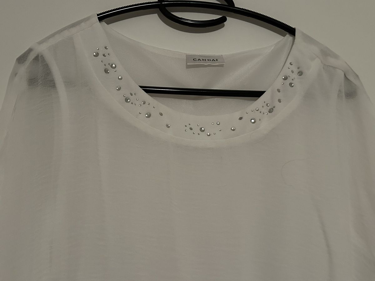 C&A Camicette: ***luftig leichte Bluse Gr.XL mit Glitzer*** – Usato da Winterthur venduto da stella67 1