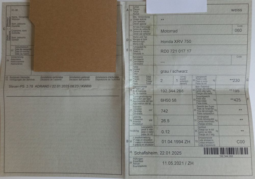 Kompatibel Mit Honda XRV Africa Twin 750 Von 1993 Bis 2003 Batterie Bereits Gebrauchsfertig Malossi MTX14-BS Aus Gel, Das In Der Fabrik Aktiviert Wird, 12 A 12 V