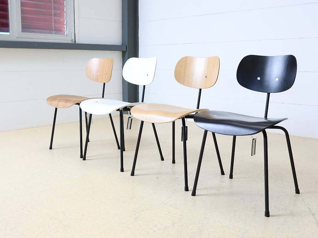 Sedie: Wilde+Spieth SE 68 Stühle Egon Eiermann | 4er-Set Farbmix – Usato da Meinisberg venduto da atelier_TILIJA 5