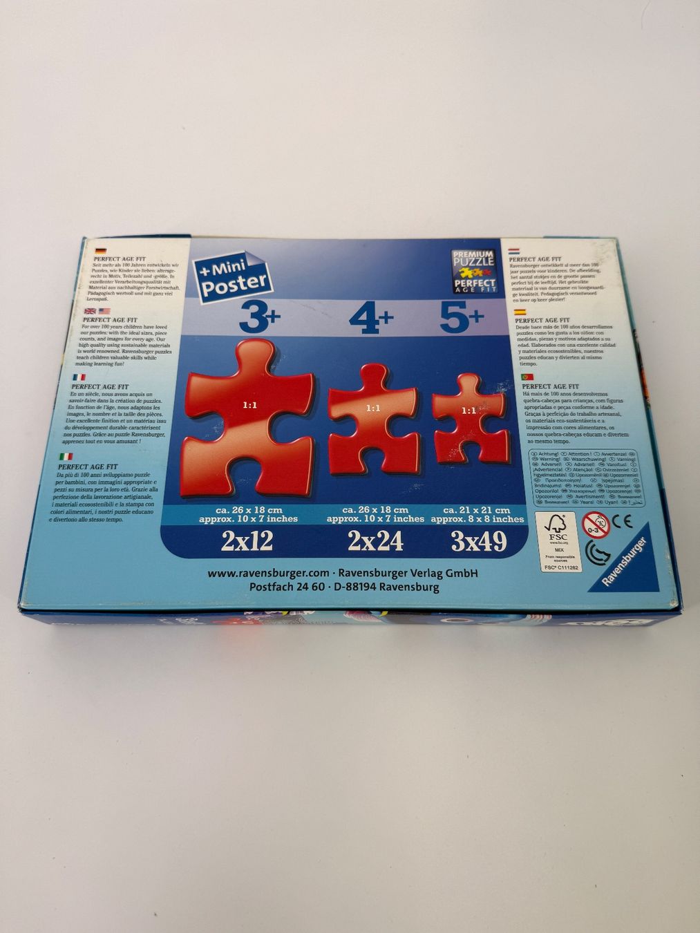Ravensburger Puzzles: Ravensburger Puzzle: Findet Dory, 2x49 Teile ab 5+ – D'occasion à Auenstein par moin. 1