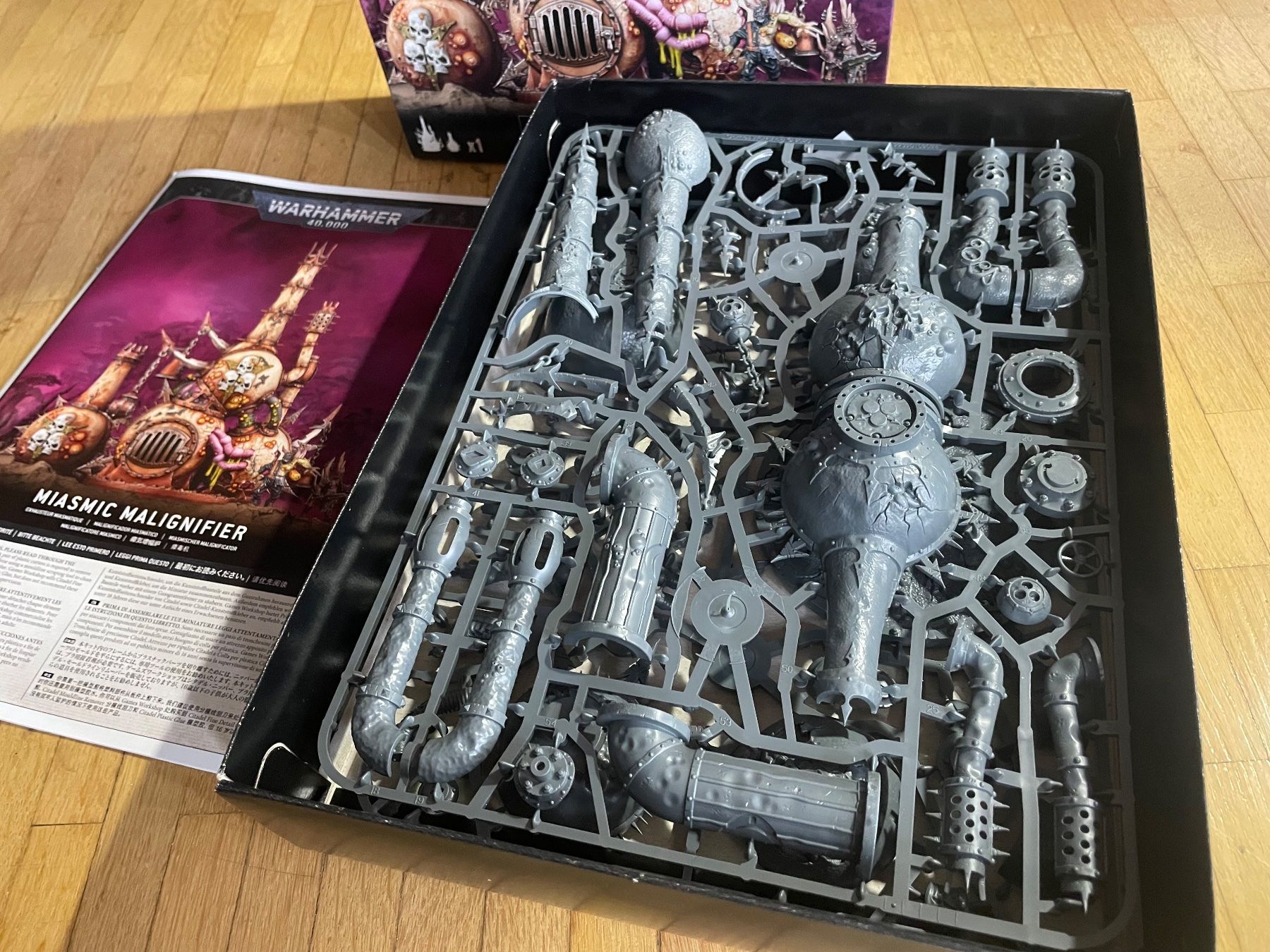 Kit di modellismo & Modellini statici: WARHAMMER 40K - MIASMIC MALIGNIFIER – Nuovo (secondo la descrizione) da Egg b. Zürich venduto da underworld 4